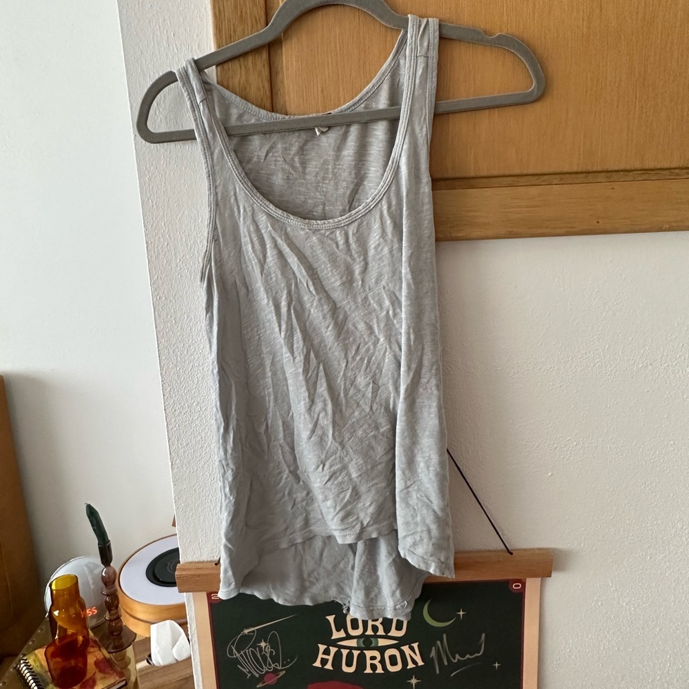 Anthropologie Blue/Gray Tank Top